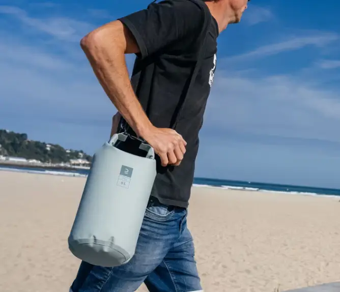 Strandtag mit Trockensack